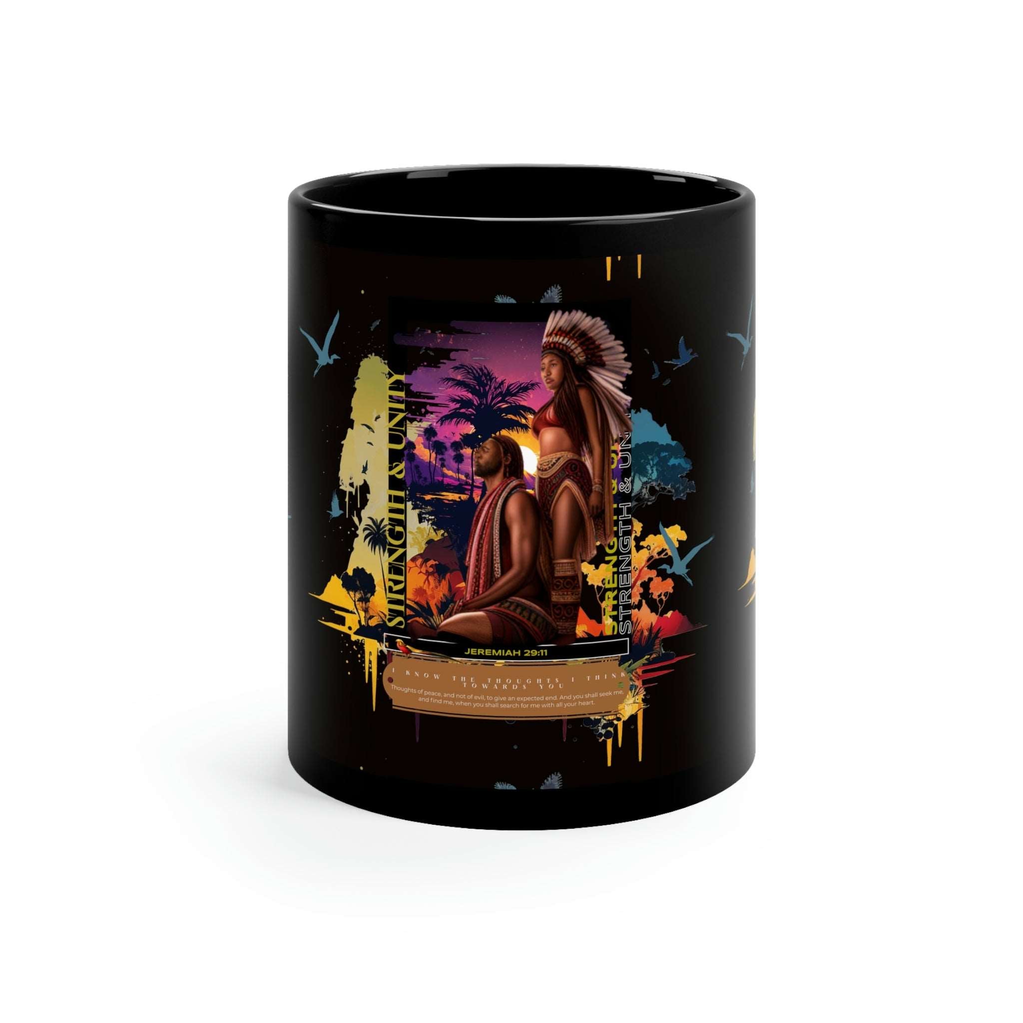 11oz Black Mug