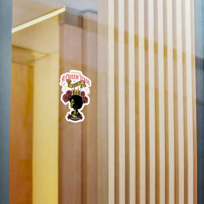 A Queen Leads Sticker