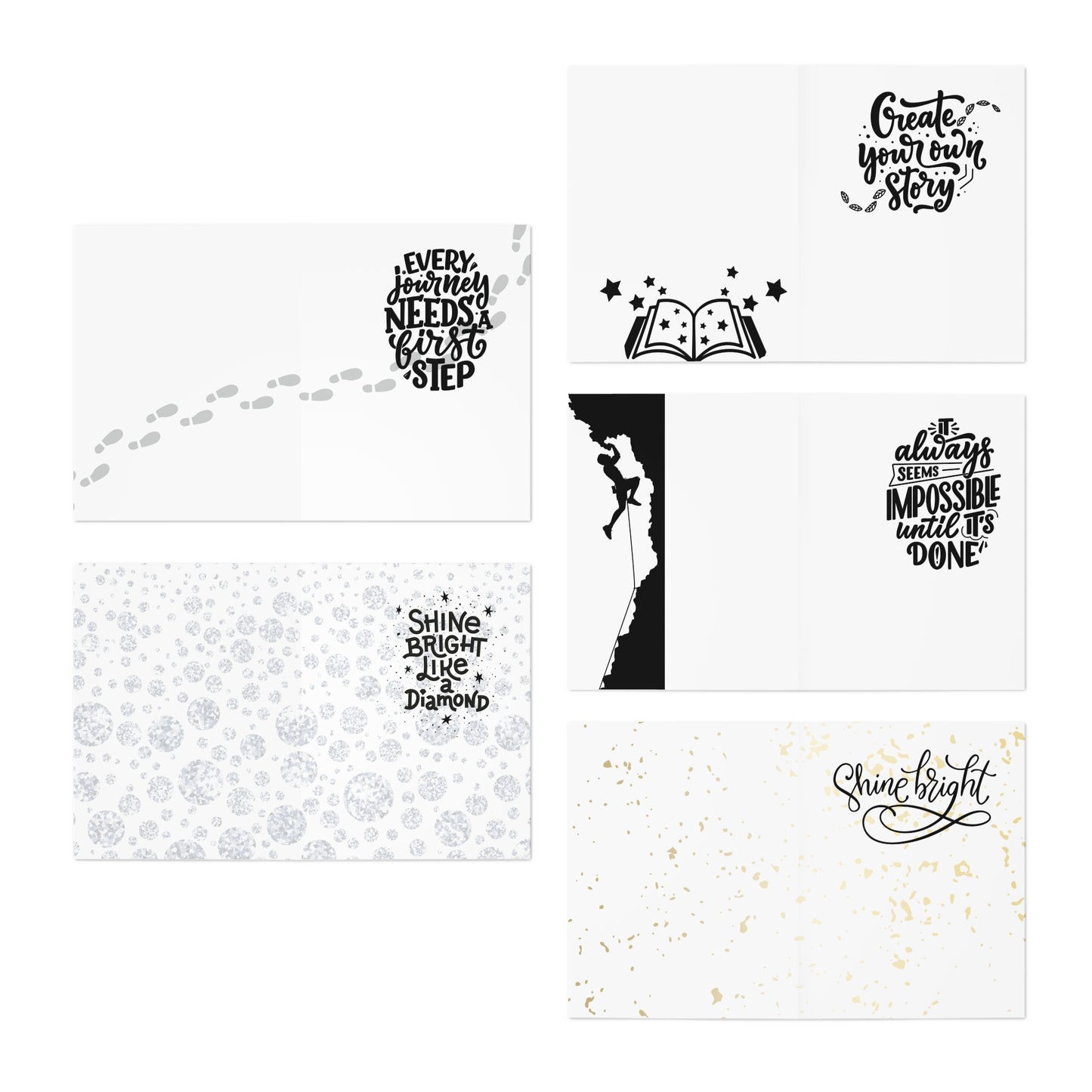 Multi-Design Greeting Cards (5-Pack)