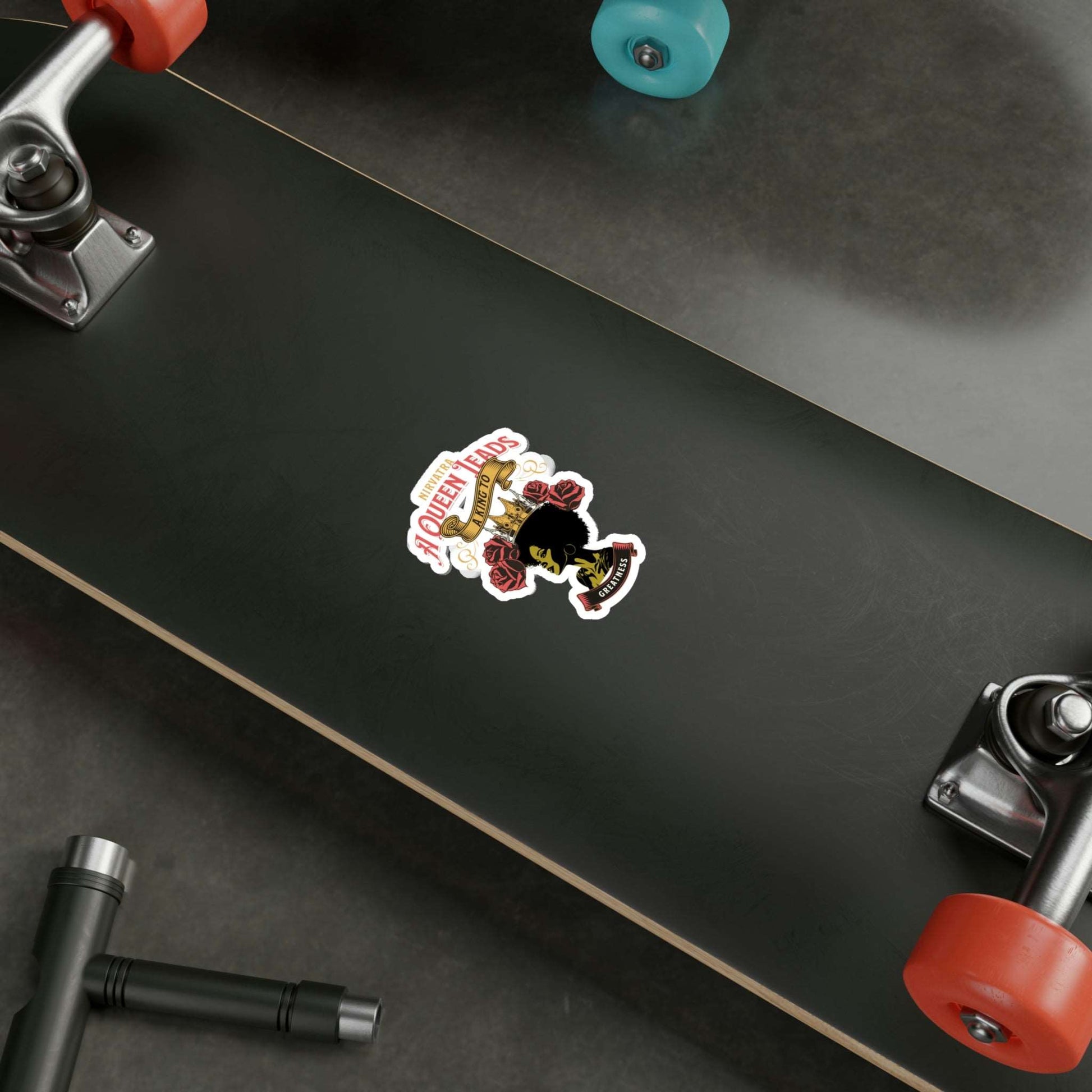 A Queen Leads Sticker