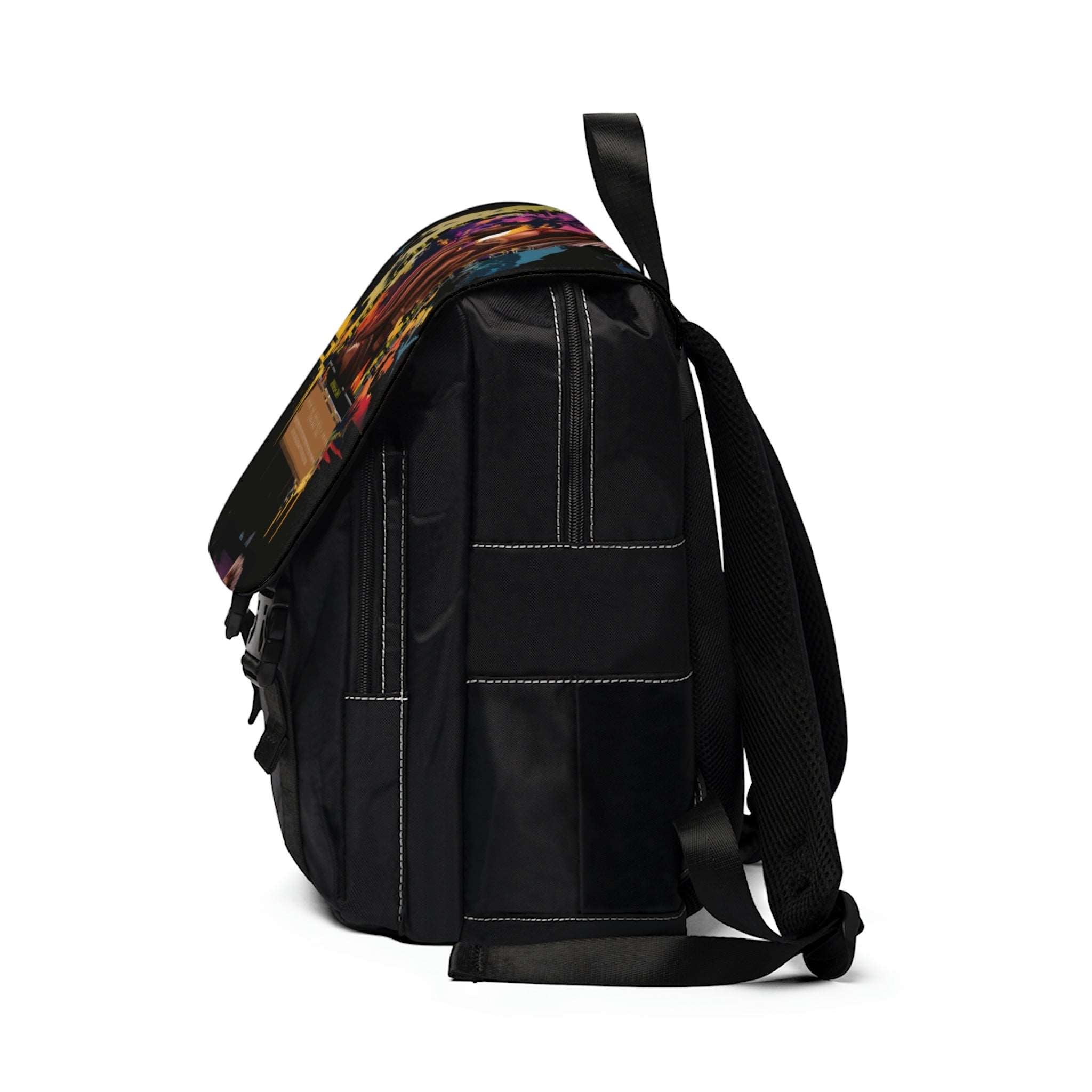 Unisex Casual Shoulder Backpack (Strength and Unity Theme)