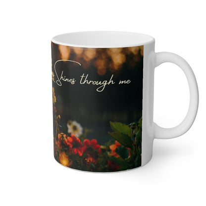 The Light of God Shines Through  Mug, 11oz - Aprilathomas