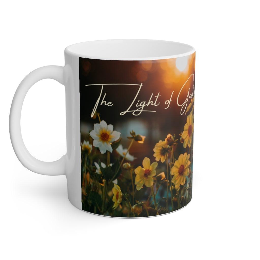 The Light of God Shines Through  Mug, 11oz - Aprilathomas